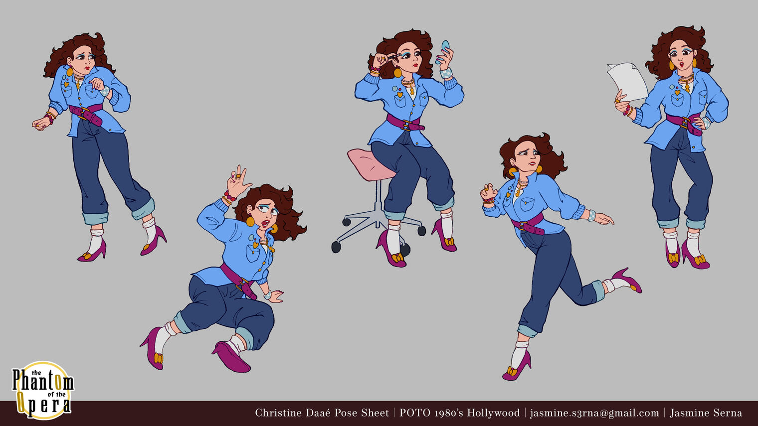 Christine Pose Sheet